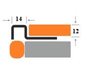 Профиль ПК 11НС П-образный
