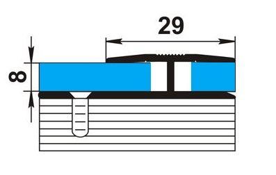 Порог ПС 15 одноуровневый 