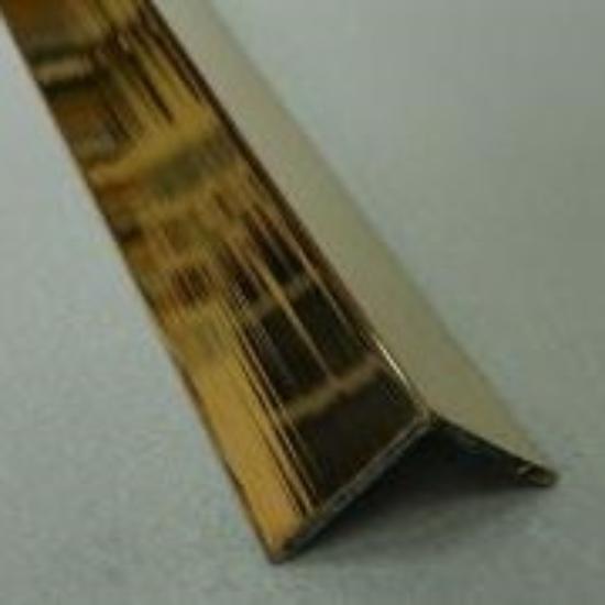 Угол 25х25 латунь