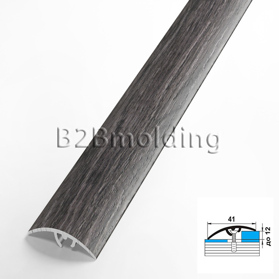 Порог ЛР 06 ламинированный разноуровневый 