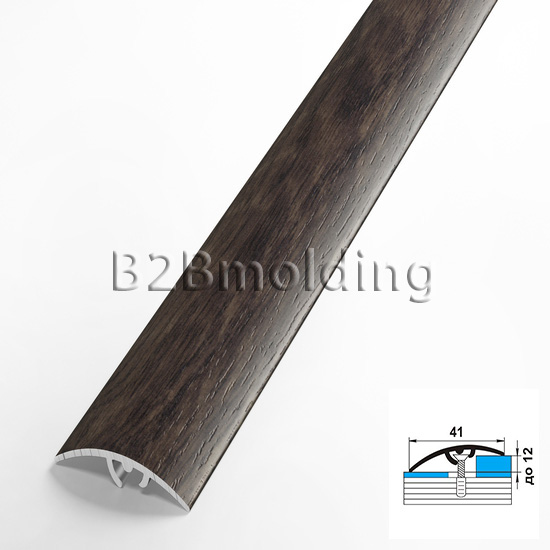 Порог ЛР 06 ламинированный разноуровневый 