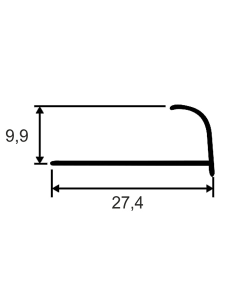 Профиль ПО 10, 10мм