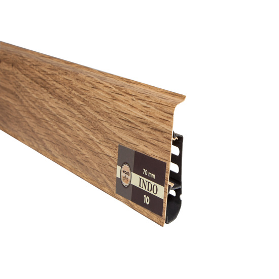 Плинтус INDO 10 Дуб Бурбон 