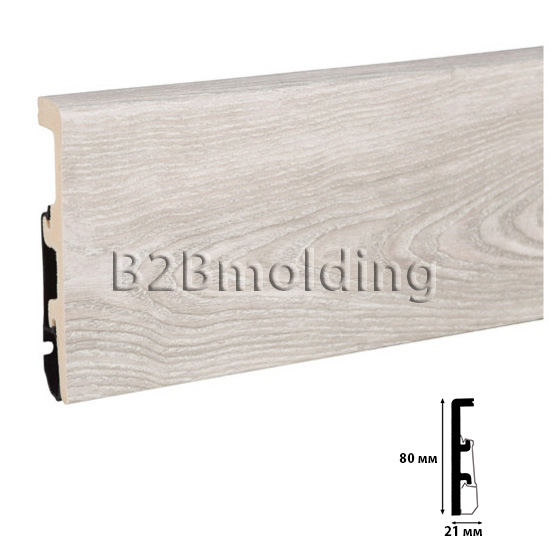 Плинтус INTEGRA 07 Дуб Алабама