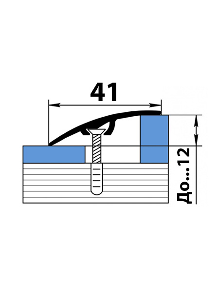 Порог ПР 06 разноуровневый 