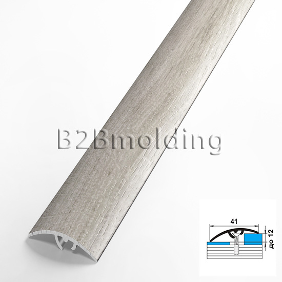 Порог ЛР 06 ламинированный разноуровневый 