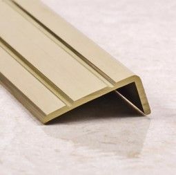 Профиль ЛП 25x10 из латуни для ступеней