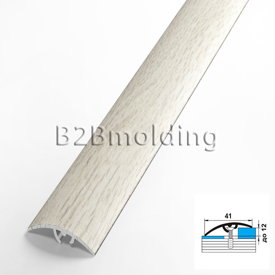 Порог ЛР 06 ламинированный разноуровневый 