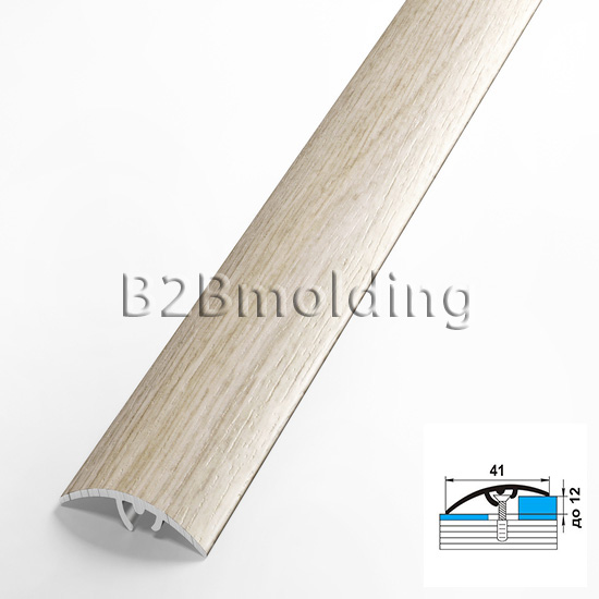 Порог ЛР 06 ламинированный разноуровневый 