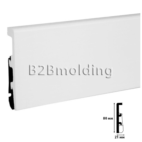 Плинтус INTEGRA 01 Белый