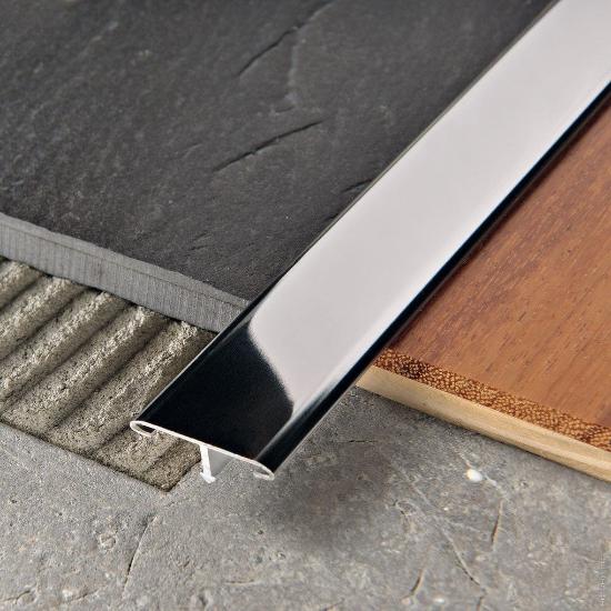 Т-порог из нержавеющей стали ЛС НС