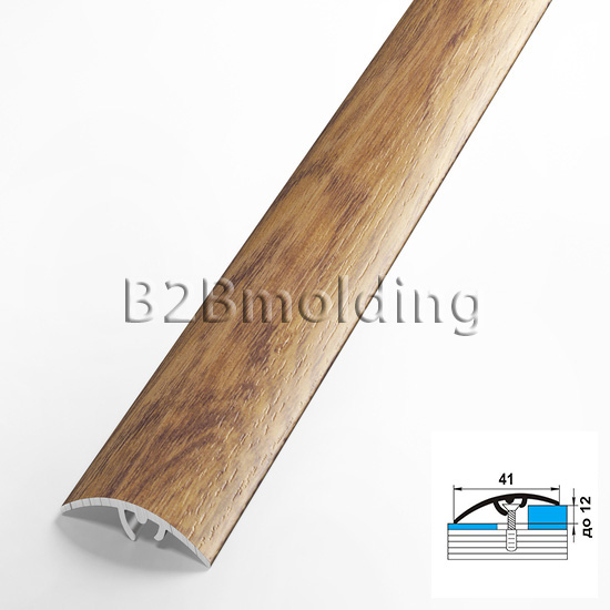 Порог ЛР 06 ламинированный разноуровневый 