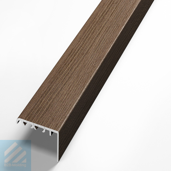 Порог ЛУ 06 угловой ламинированный на ступень