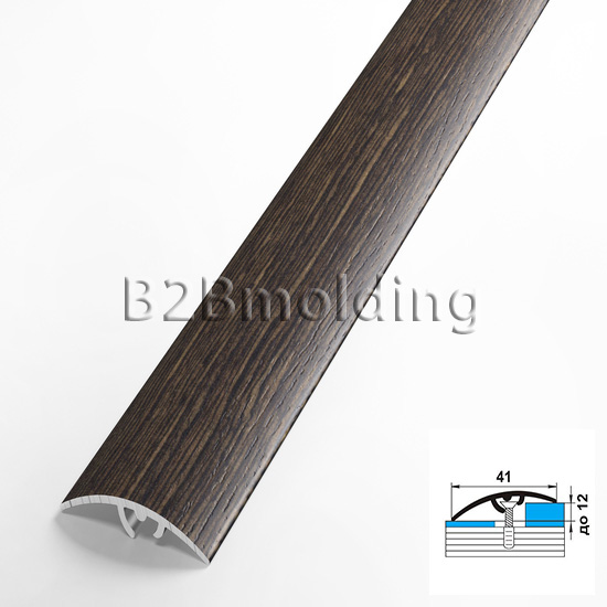 Порог ЛР 06 ламинированный разноуровневый 