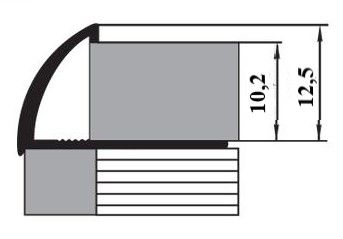 Профиль ПК 14, ПК 14-15 окантовочный гнущийся