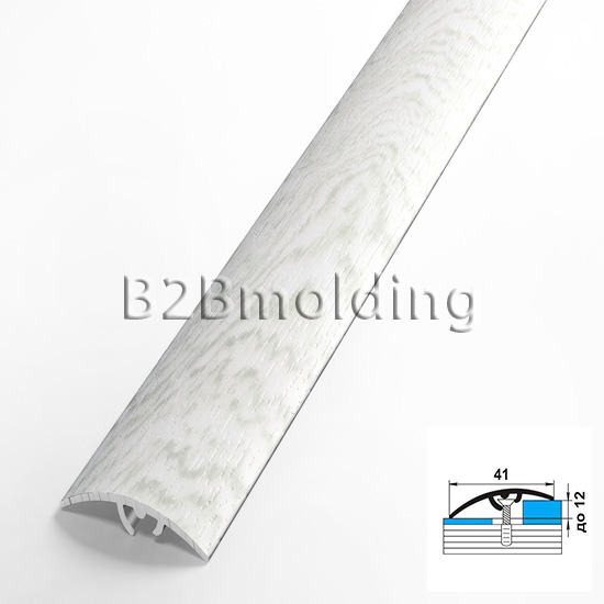 Порог ЛР 06 ламинированный разноуровневый 