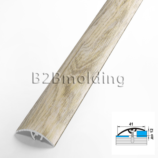 Порог ЛР 06 ламинированный разноуровневый 