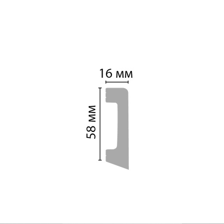 Плинтус DECOMASTER D234-114