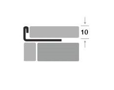 Профиль ПК 01НС Г-образный