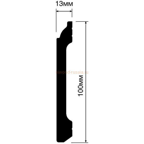 Плинтус HIWOOD B100C