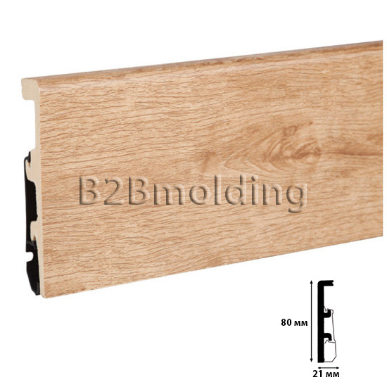 Плинтус INTEGRA 08 Дуб Невада