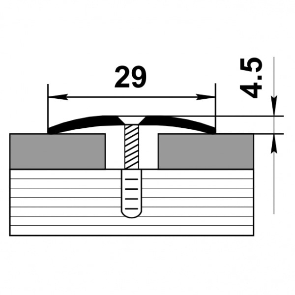 Порог ПС 04-1 одноуровневый 