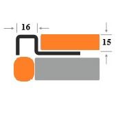 Профиль ПК 11НС П-образный