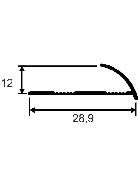Профиль ПО 12, 12мм
