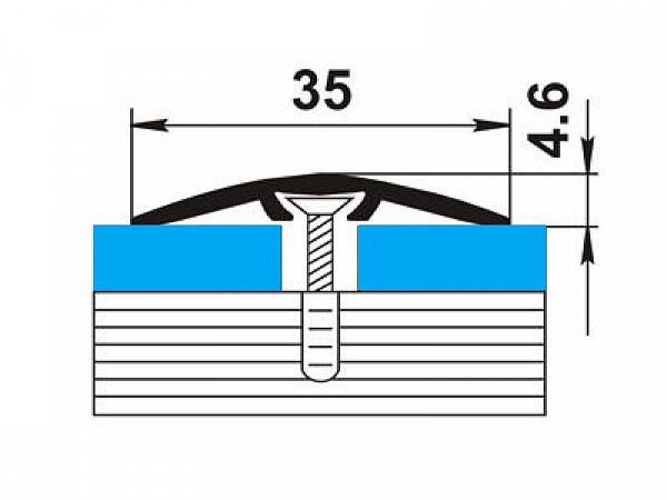Порог ПС 04-3 одноуровневый 