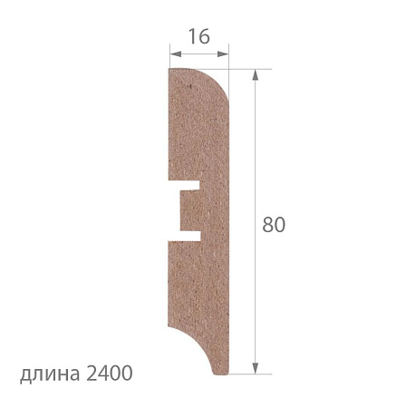 Плинтус П06 Сосна андерсен рустик