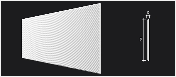 Декоративная панель DD926