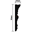 Плинтус потолочный HIWOOD L1704