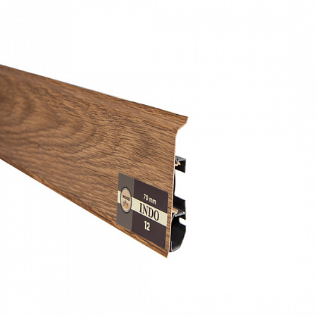 Плинтус INDO 12 Дуб Тёмный 