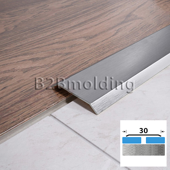 Порог плоский FA 30 мм из нержавеющий стали 