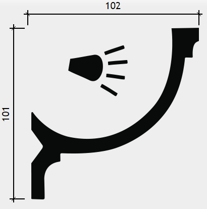 Карниз 1.50.261