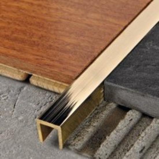 Профиль П-образный латунный