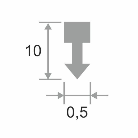 Профиль Т-образный разделительный
