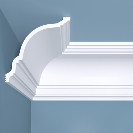 Плинтус потолочный К22 120-120