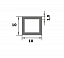 Труба квадратная 10*10 мм