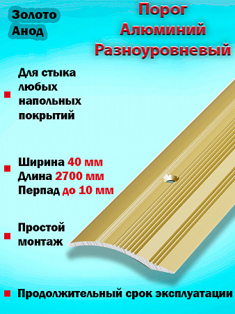 Порог ПР 02 разноуровневый 