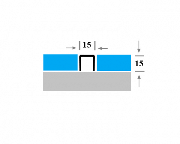 Бордюр ПП 01НС П-образный 
